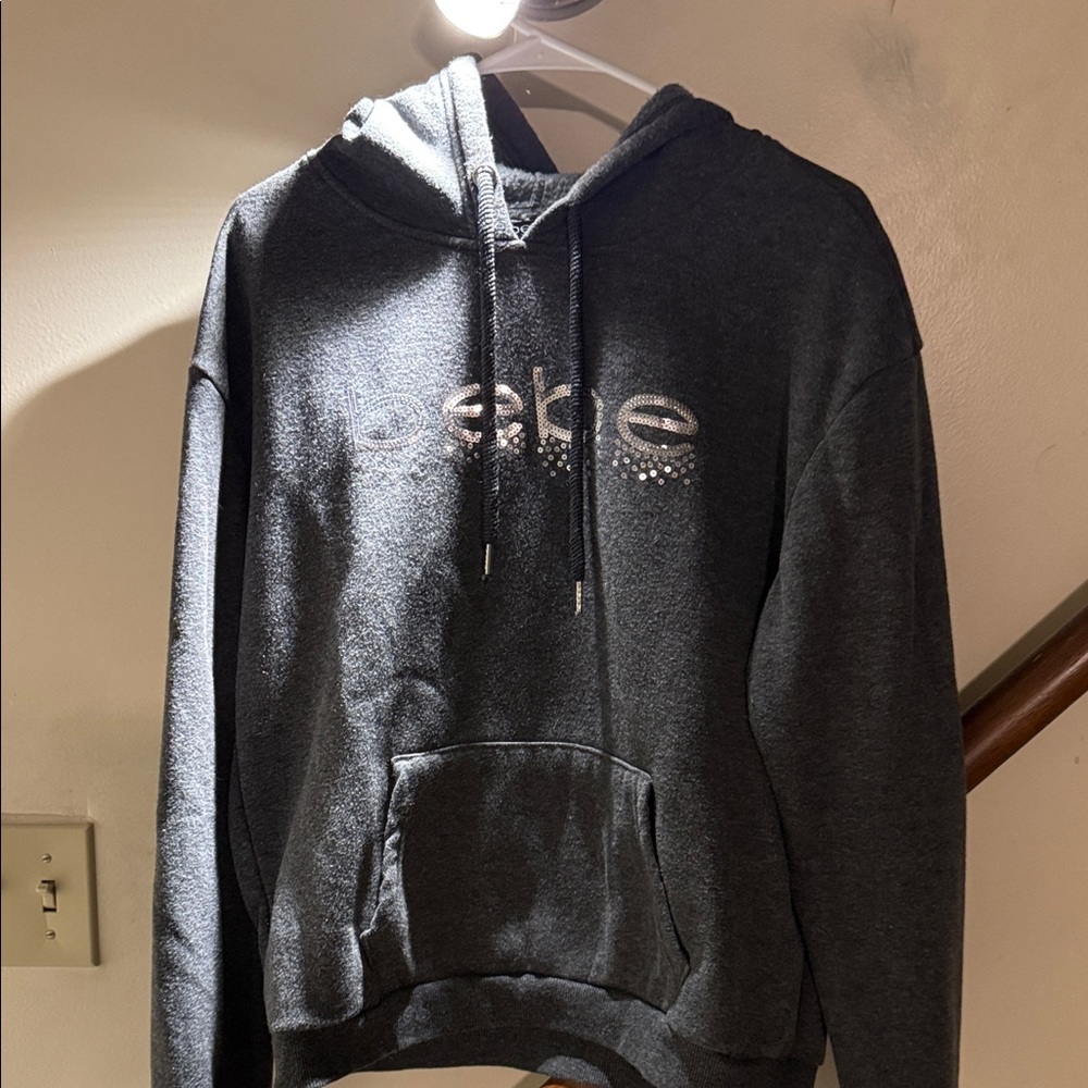 Bebe Charcoal Men's Hoodie